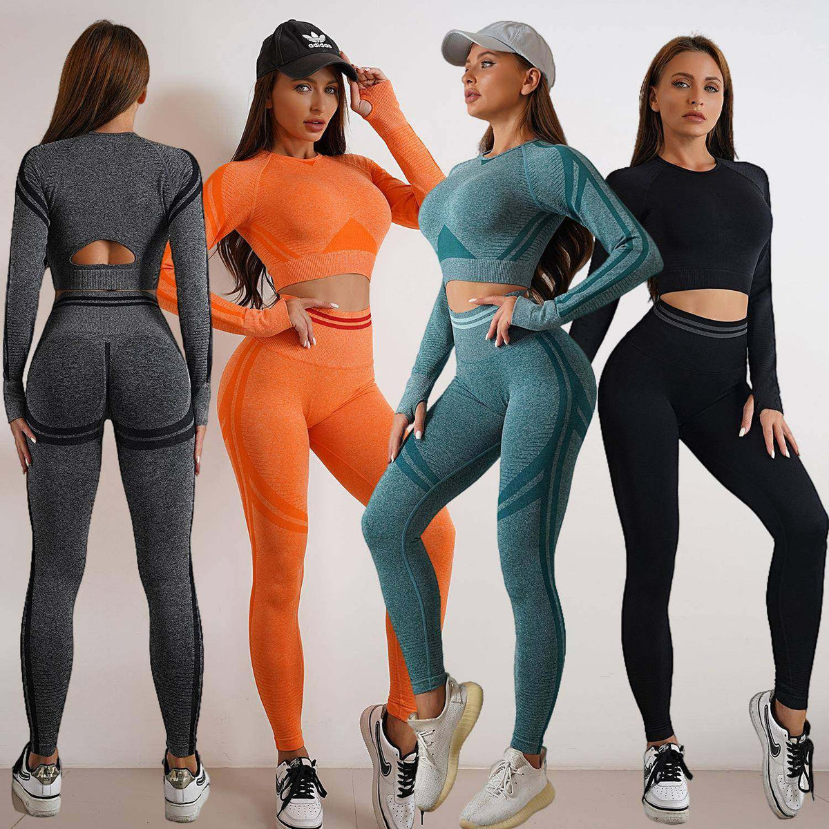 Women's Butt Lifting Yoga Set – Breathable Activewear for Gym & Yoga