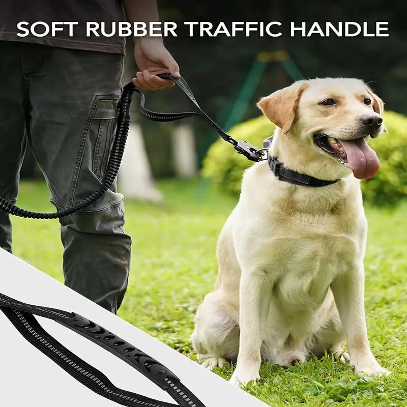 Pet Products Dog Frog Buckle Tactical Leash Dog Rope Large