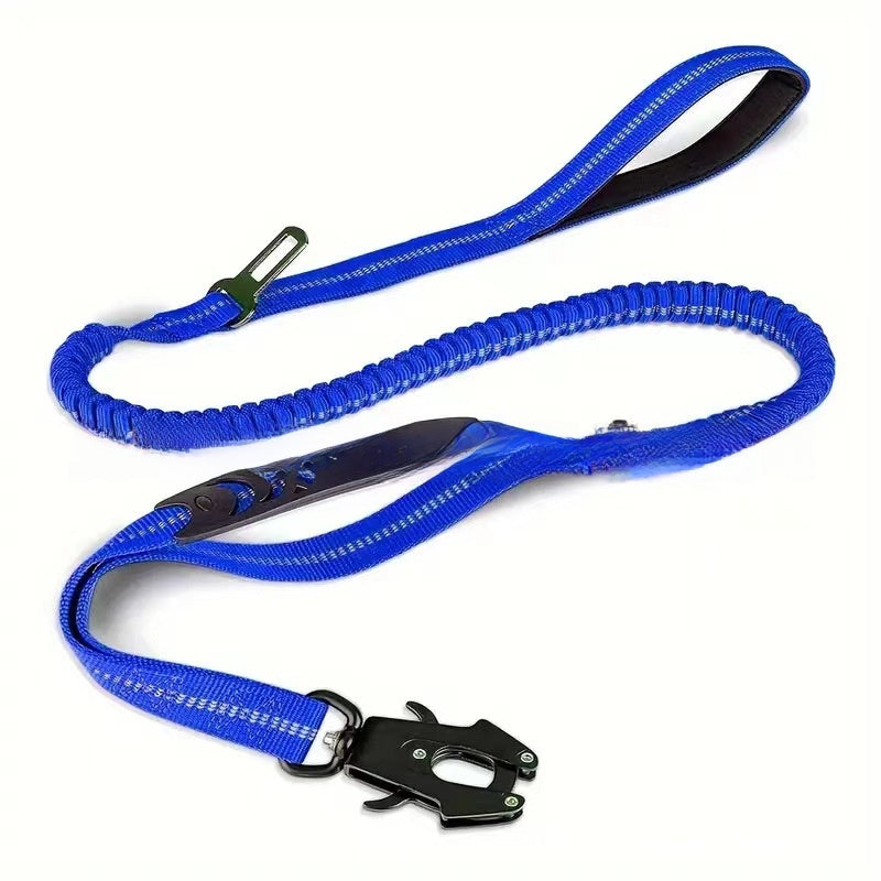 Pet Products Dog Frog Buckle Tactical Leash Dog Rope Large