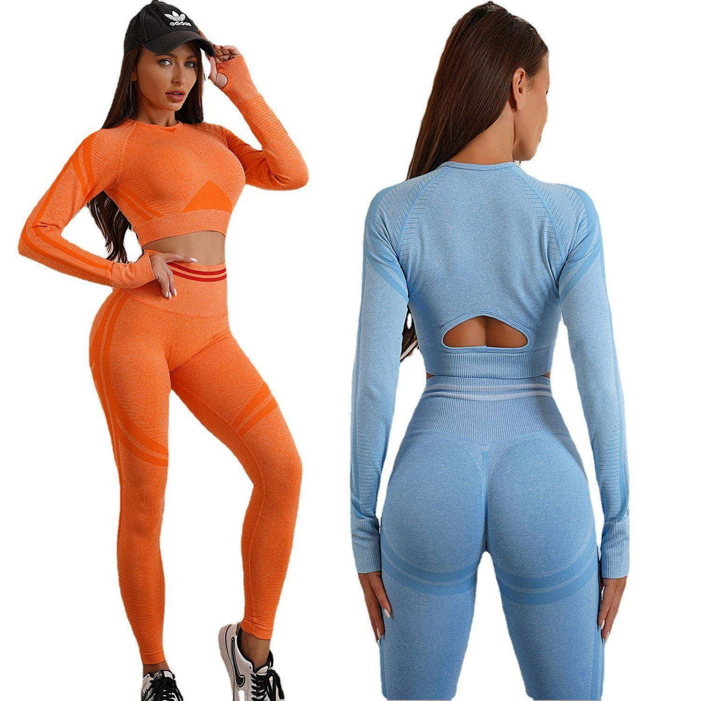 Women's Butt Lifting Yoga Set – Breathable Activewear for Gym & Yoga