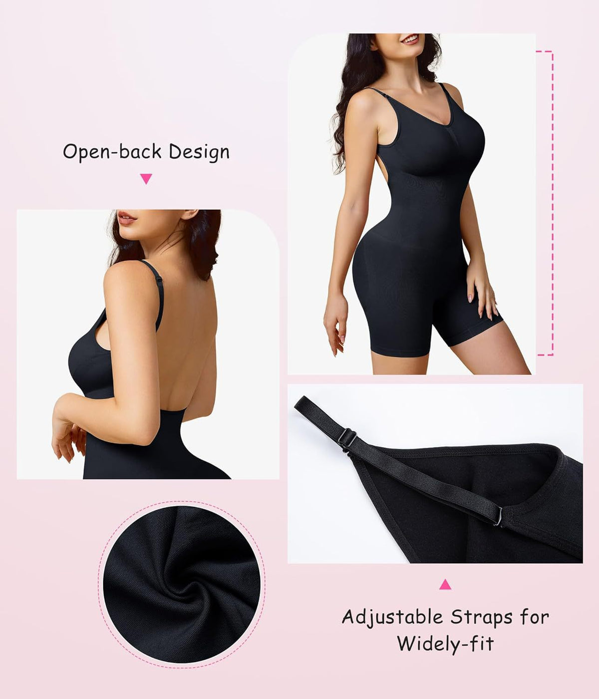 Women's Seamless Shapewear – Tummy Control, Butt Lift & Waist Slimmer
