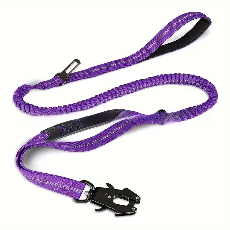 Pet Products Dog Frog Buckle Tactical Leash Dog Rope Large