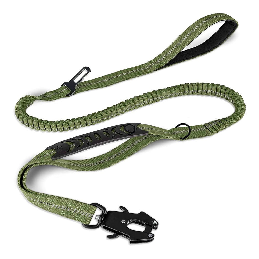 Pet Products Dog Frog Buckle Tactical Leash Dog Rope Large