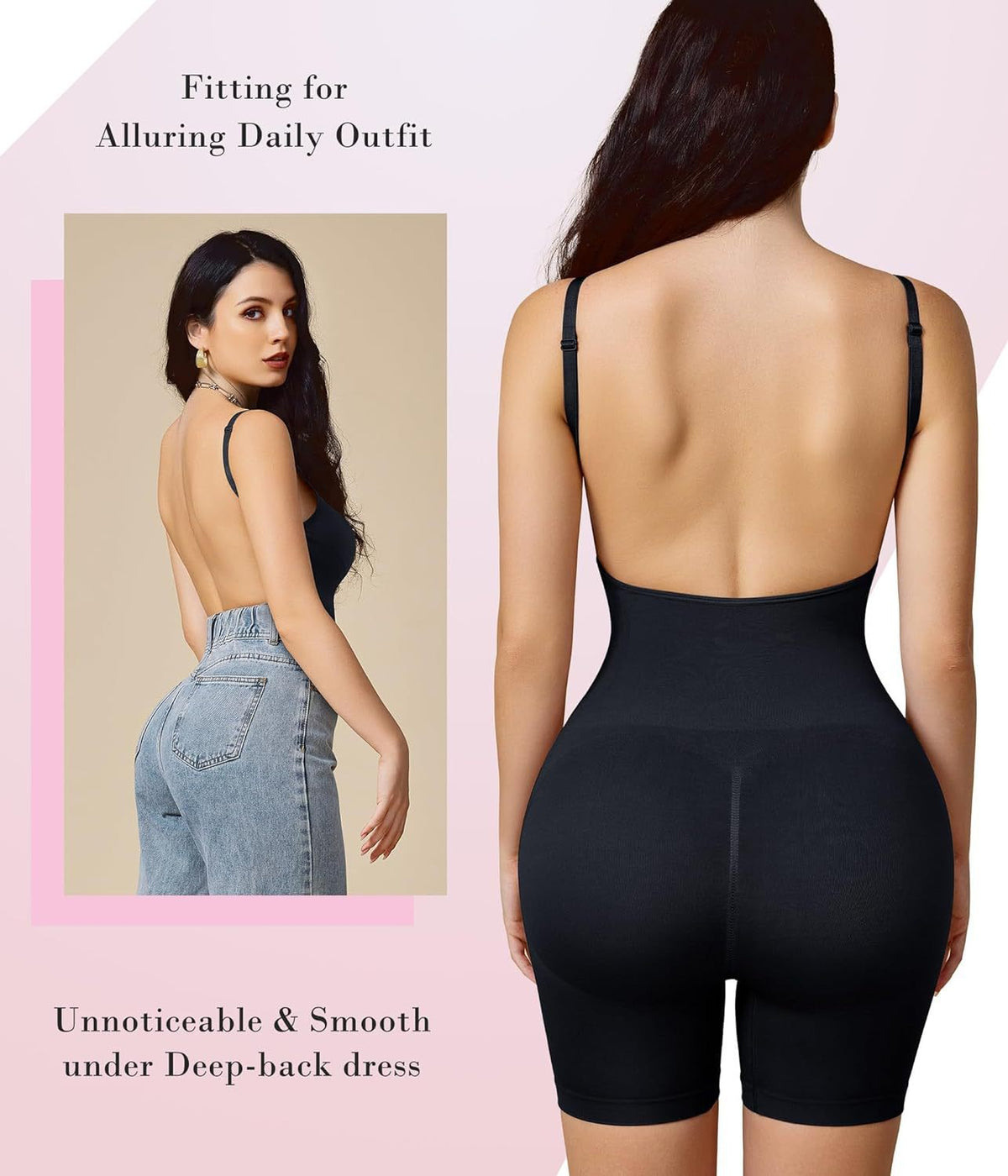 Women's Seamless Shapewear – Tummy Control, Butt Lift & Waist Slimmer