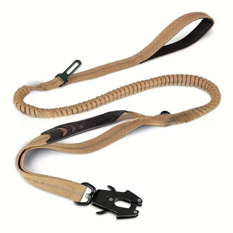 Pet Products Dog Frog Buckle Tactical Leash Dog Rope Large